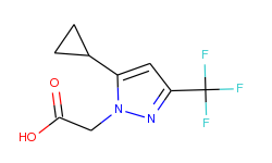 (5-cyclopropyl-3-trifluoromethyl-pyrazol-1-yl)-acetic acid
