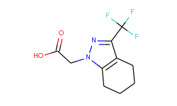 (3-trifluoromethyl-4,5,6,7-tetrahydro-indazol-1-yl)-acetic acid