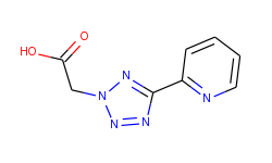 (5-pyridin-2-yl-tetrazol-2-yl)-acetic acid