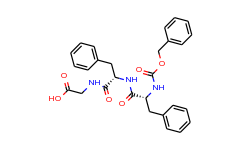 Glycine, N-[(phenylmethoxy)carbonyl]-D-phenylalanyl-L-phenylalanyl-