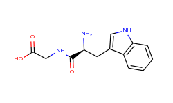 Glycine, L-tryptophyl-