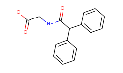 diphenylacetylaminoacetic acid