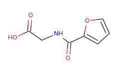 2-(2-furoylamino)acetic acid