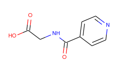 2-(isonicotinoylamino)acetic acid