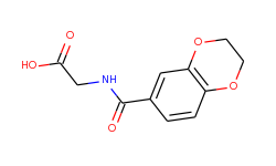 [(2,3-dihydro-benzo[1,4]dioxine-6-carbonyl)-amino]-acetic acid