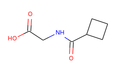 2-[(cyclobutylcarbonyl)amino]acetic acid