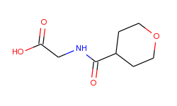 2-[(tetrahydro-2h-pyran-4-ylcarbonyl)amino]-acetic acid