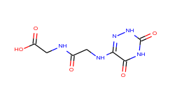[2-(3,5-dioxo-2,3,4,5-tetrahydro-[1,2,4]triazin-6-ylamino)-acetylamino]-acetic acid