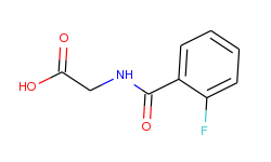 Glycine, N-(2-fluorobenzoyl)-