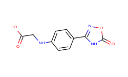 2-(4-(5-oxo-4,5-dihydro-1,2,4-oxadiazol-3-yl)phenylamino)acetic acid
