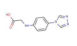 {[4-(4h-1,2,4-triazol-4-yl)phenyl]amino}-acetic acid