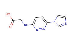(6-imidazol-1-yl-pyridazin-3-ylamino)-acetic acid