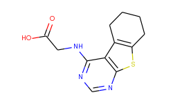 (5,6,7,8-tetrahydro-benzo[4,5]thieno-[2,3-d]pyrimidin-4-ylamino)-acetic acid