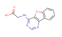 (benzo[4,5]furo[3,2-d]pyrimidin-4-ylamino)-acetic acid