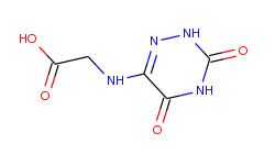 (3,5-dioxo-2,3,4,5-tetrahydro-[1,2,4]triazin-6-yl-amino)-acetic acid