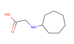 (cycloheptylamino)acetic acid