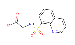 (quinoline-8-sulfonylamino)acetic acid