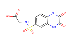 (2,3-dioxo-1,2,3,4-tetrahydro-quinoxaline-6-sulfonylamino)-acetic acid