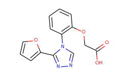 [2-(3-furan-2-yl-[1,2,4]triazol-4-yl)-phenoxy]-acetic acid