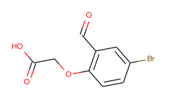 2-(4-bromo-2-formylphenoxy)acetic acid