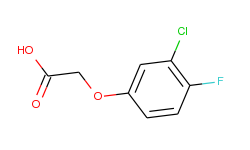 (3-chloro-4-fluorophenoxy)acetic acid