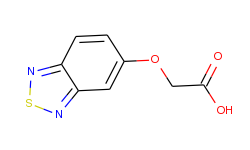 benzo[1,2,5]thiadiazol-5-yloxy-acetic acid