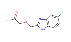 [(5-fluoro-1h-benzimidazol-2-yl)methoxy]-acetic acid