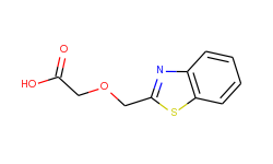 (1,3-benzothiazol-2-ylmethoxy)acetic acid