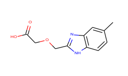 [(5-Methyl-1H-benzimidazol-2-yl)methoxy]-acetic acid