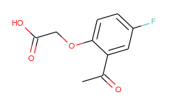 2-(2-Acetyl-4-fluorophenoxy)acetic acid