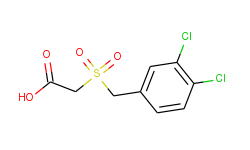 [(3,4-dichlorobenzyl)sulfonyl]acetic acid