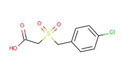 [(4-chlorobenzyl)sulfonyl]acetic acid