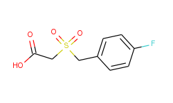 [(4-fluorobenzyl)sulfonyl]acetic acid