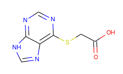 (9h-purin-6-ylsulfanyl)-acetic acid