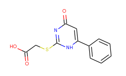 (4-oxo-6-phenyl-1,4-dihydro-pyrimidin-2-yl-sulfanyl)-acetic acid