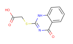 [(4-oxo-1,4-dihydroquinazolin-2-yl)thio]-acetic acid