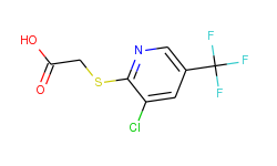 2-{[3-chloro-5-(trifluoromethyl)-2-pyridinyl]-sulfanyl}acetic acid