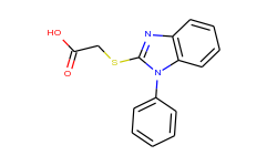 (1-phenyl-1h-benzoimidazol-2-ylsulfanyl)-acetic acid