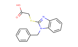 (1-benzyl-1h-benzoimidazol-2-ylsulfanyl)-acetic acid