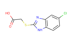 [(5-chloro-1h-benzimidazol-2-yl)sulfanyl]acetic acid