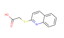 (quinolin-2-ylsulfanyl)-acetic acid