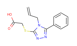 [(4-allyl-5-phenyl-4h-1,2,4-triazol-3-yl)thio]-acetic acid