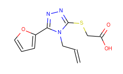 (4-allyl-5-furan-2-yl-4h-[1,2,4]triazol-3-ylsulfanyl)-acetic acid