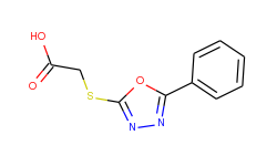 (5-phenyl-[1,3,4]oxadiazol-2-ylsulfanyl)-acetic acid