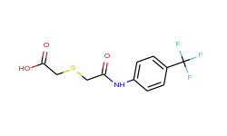 2-({2-oxo-2-[4-(trifluoromethyl)anilino]-ethyl}sulfanyl)acetic acid
