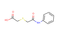 2-[(2-anilino-2-oxoethyl)sulfanyl]acetic acid
