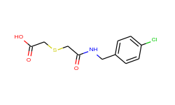 2-({2-[(4-chlorobenzyl)amino]-2-oxoethyl}sulfanyl) acetic acid