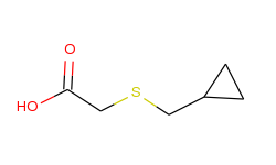[(cyclopropylmethyl)thio]acetic acid