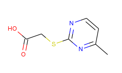 2-(CARBOXYMETHYLTHIO)-4-METHYLPYRIMIDINE
