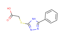 (5-phenyl-4h-[1,2,4]triazol-3-ylsulfanyl)-acetic acid